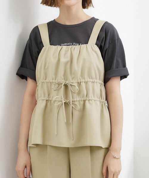 grove / グローブ セットアップ | シャーリングビスチェSET UP | 詳細25