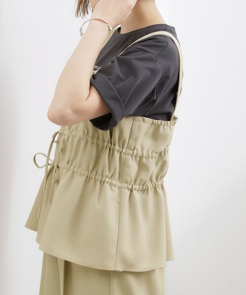 grove / グローブ セットアップ | シャーリングビスチェSET UP | 詳細26