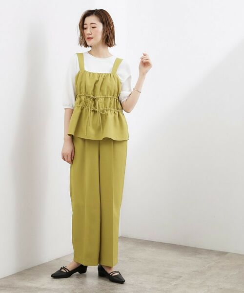 grove / グローブ セットアップ | シャーリングビスチェSET UP | 詳細9