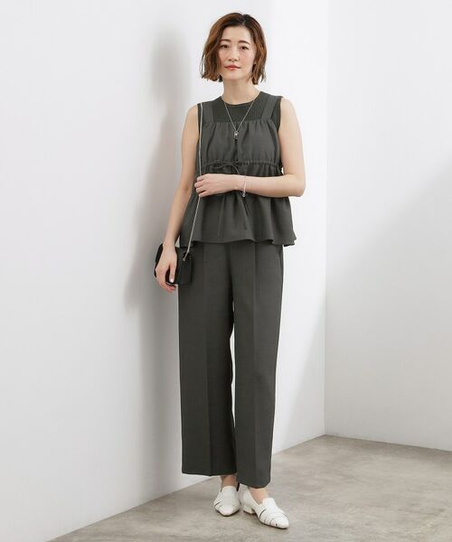 grove / グローブ セットアップ | シャーリングビスチェSET UP（スミクロ(018)）