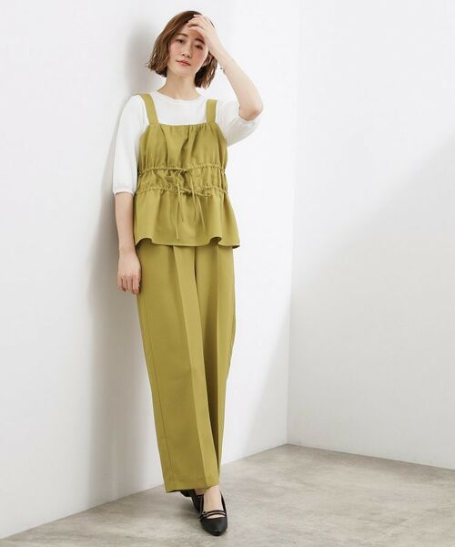 grove / グローブ セットアップ | シャーリングビスチェSET UP（オーク(034)）