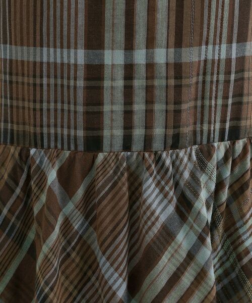 grove / グローブ ワンピース | 夏を楽しむ一枚、マドラスチェックキャミワンピース | 詳細4