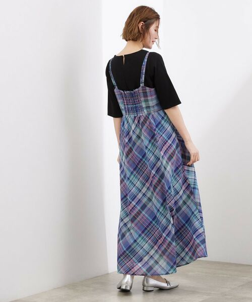 grove / グローブ ワンピース | 夏を楽しむ一枚、マドラスチェックキャミワンピース | 詳細7