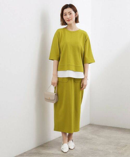 grove / グローブ セットアップ | シルキーポンチレイヤード風セットアップ | 詳細11