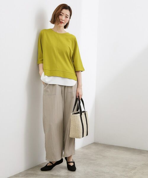 grove / グローブ セットアップ | シルキーポンチレイヤード風セットアップ | 詳細14