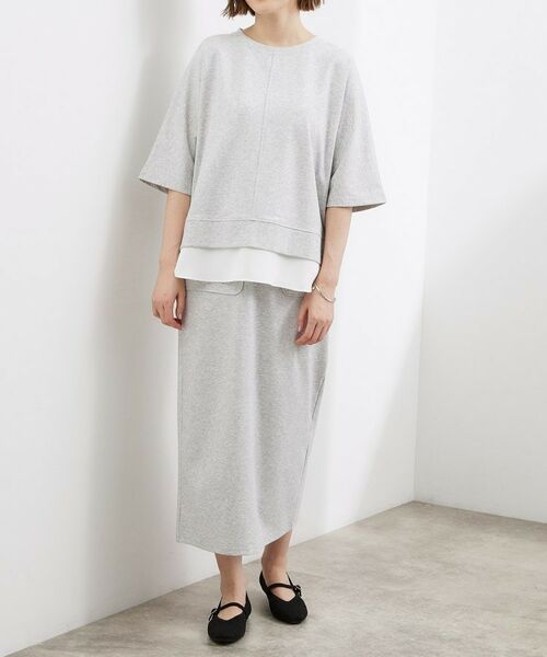 grove / グローブ セットアップ | シルキーポンチレイヤード風セットアップ | 詳細16