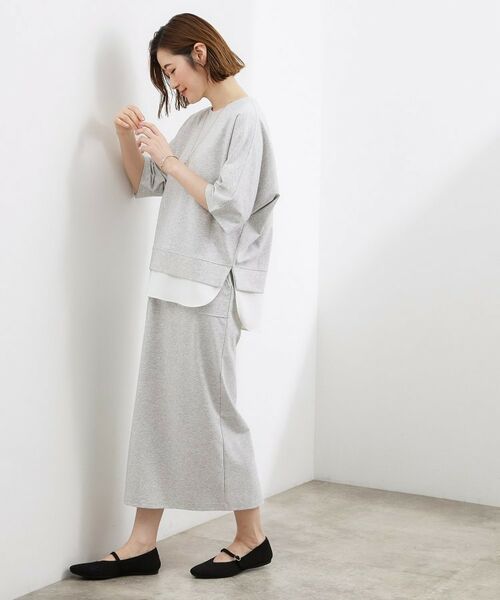 grove / グローブ セットアップ | シルキーポンチレイヤード風セットアップ | 詳細3