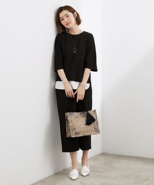 grove / グローブ セットアップ | シルキーポンチレイヤード風セットアップ | 詳細6