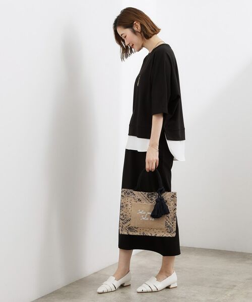 grove / グローブ セットアップ | シルキーポンチレイヤード風セットアップ | 詳細8