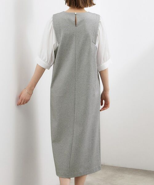 grove / グローブ ロング・マキシ丈ワンピース | 袖布帛ポンチワンピース | 詳細15