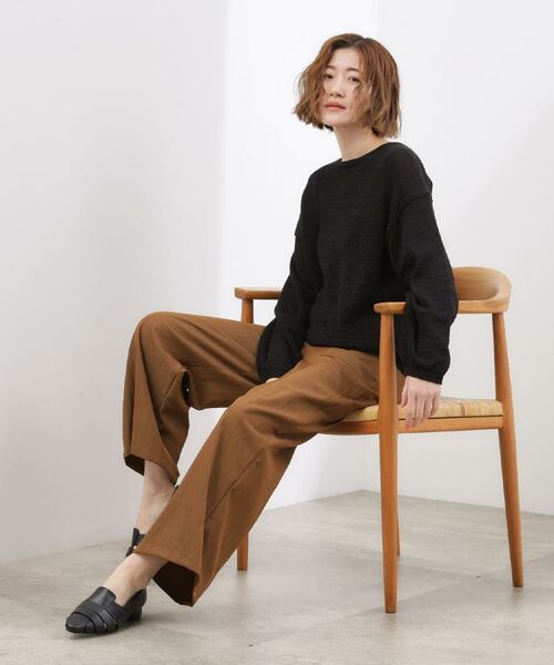 grove / グローブ パンツ | 【貴島明日香さん着用】リラックスドロストイージーワイドパンツ | 詳細21