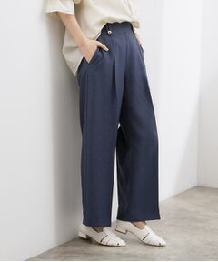 grove / グローブ パンツ | デニムライク ワイドストレートパンツ