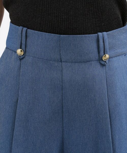 grove / グローブ パンツ | デニムライク ワイドストレートパンツ | 詳細12