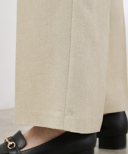 grove / グローブ パンツ | 【カセット服】リネンライクソフトフレアパンツ | 詳細19