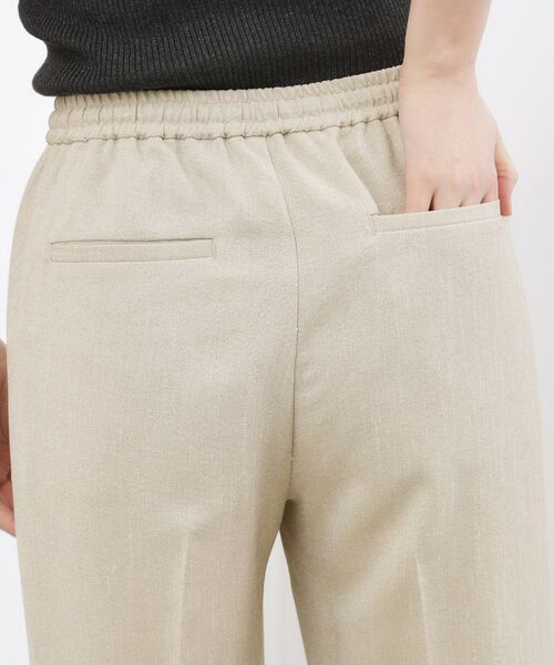 grove / グローブ パンツ | 【貴島明日香さん着用・カセット服】リネンライクソフトフレアパンツ | 詳細20