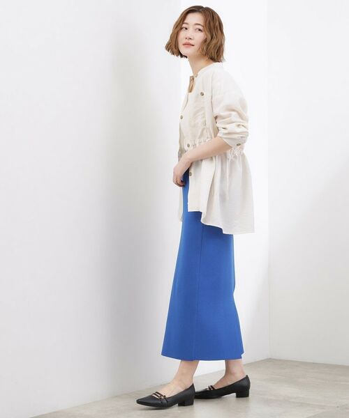 grove / グローブ ロング・マキシ丈スカート | ニットナロースカート | 詳細10