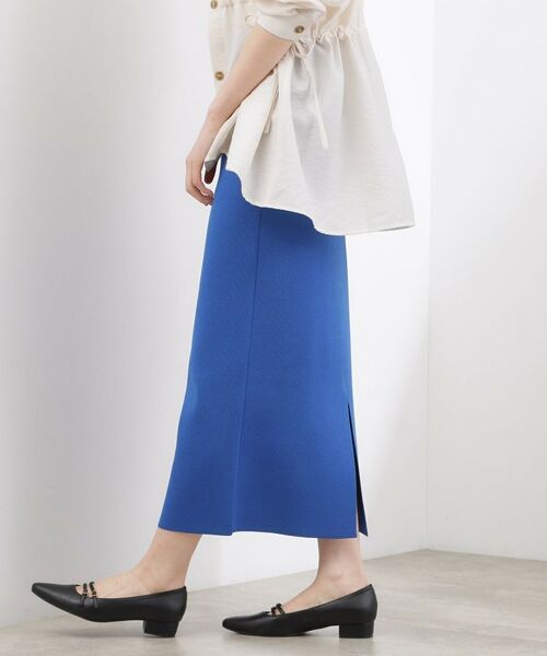 grove / グローブ ロング・マキシ丈スカート | ニットナロースカート | 詳細9