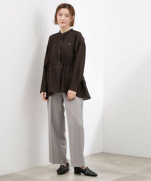 grove / グローブ シャツ・ブラウス | シアーサファリシャツジャケット | 詳細11