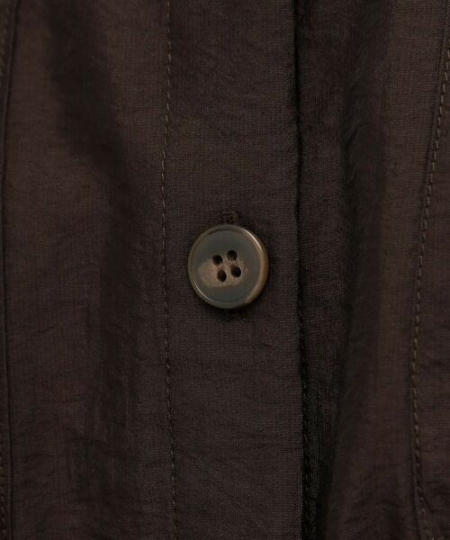 grove / グローブ シャツ・ブラウス | シアーサファリシャツジャケット | 詳細12