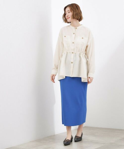 grove / グローブ シャツ・ブラウス | シアーサファリシャツジャケット | 詳細3