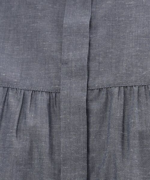 grove / グローブ シャツ・ブラウス | 【貴島明日香さん着用/イージーケア/接触冷感】麻ブレンドスタンドギャザーシャツ | 詳細29
