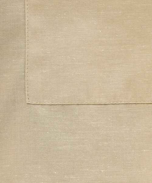 grove / グローブ シャツ・ブラウス | 【貴島明日香さん着用/イージーケア/接触冷感】麻ブレンドクロップドシャツ | 詳細18