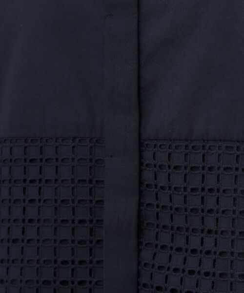 grove / グローブ シャツ・ブラウス | レースドッキング ロールアップシャツ | 詳細12