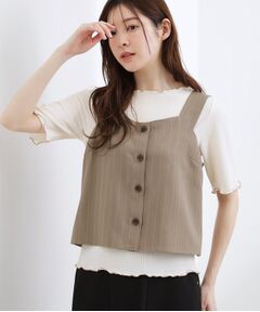 grove / グローブ その他トップス | ストライプ ビスチェ＆インナーセット