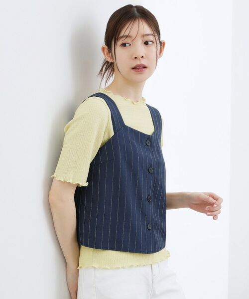grove / グローブ その他トップス | ストライプ ビスチェ&インナーセット | 詳細13