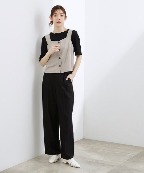 grove / グローブ その他トップス | ストライプ ビスチェ&インナーセット | 詳細3