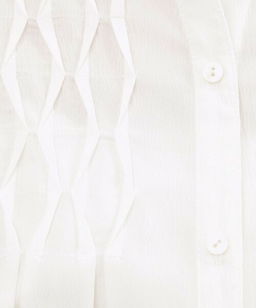 grove / グローブ シャツ・ブラウス | スモッキングタックブラウス | 詳細4
