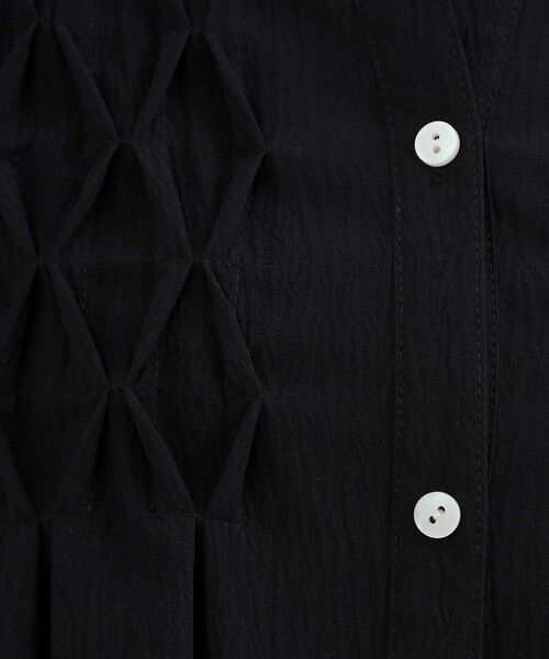 grove / グローブ シャツ・ブラウス | スモッキングタックブラウス | 詳細8