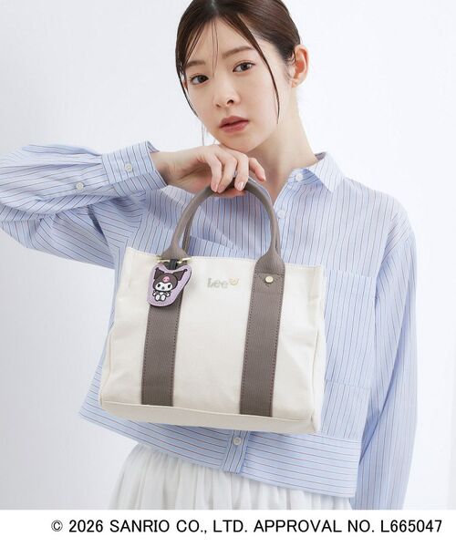 grove / グローブ トートバッグ | 【マイメロディ＆クロミ】Lee別注チャーム付きトート | 詳細1