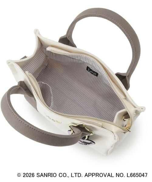 grove / グローブ トートバッグ | 【マイメロディ＆クロミ】Lee別注チャーム付きトート | 詳細12