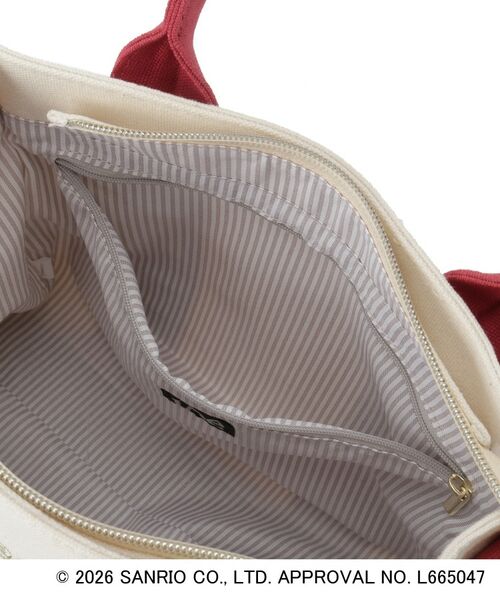 grove / グローブ トートバッグ | 【マイメロディ＆クロミ】Lee別注チャーム付きトート | 詳細14