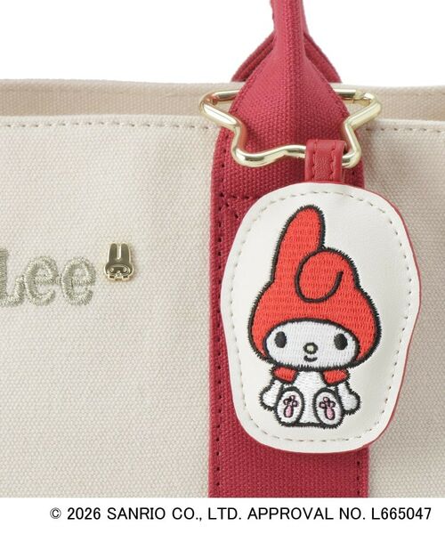 grove / グローブ トートバッグ | 【マイメロディ＆クロミ】Lee別注チャーム付きトート | 詳細17