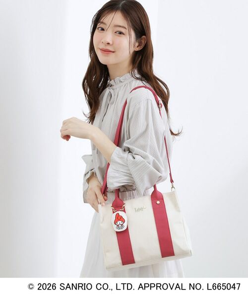 grove / グローブ トートバッグ | 【マイメロディ＆クロミ】Lee別注チャーム付きトート | 詳細3