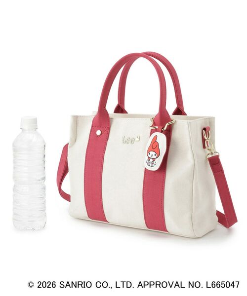 grove / グローブ トートバッグ | 【マイメロディ＆クロミ】Lee別注チャーム付きトート | 詳細5