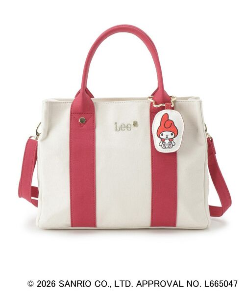 grove / グローブ トートバッグ | 【マイメロディ＆クロミ】Lee別注チャーム付きトート | 詳細7