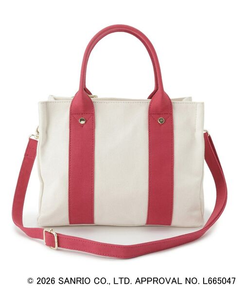 grove / グローブ トートバッグ | 【マイメロディ＆クロミ】Lee別注チャーム付きトート | 詳細9