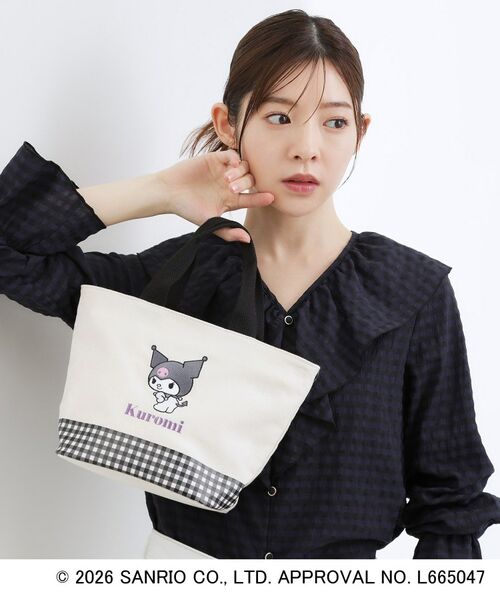 grove / グローブ トートバッグ | 【マイメロディ＆クロミ】ギンガムミニトート | 詳細1