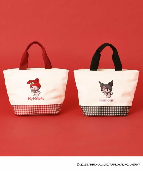 grove / グローブ トートバッグ | 【マイメロディ＆クロミ】ギンガムミニトート | 詳細17