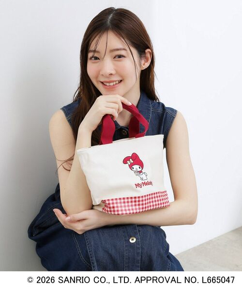 grove / グローブ トートバッグ | 【マイメロディ＆クロミ】ギンガムミニトート | 詳細4