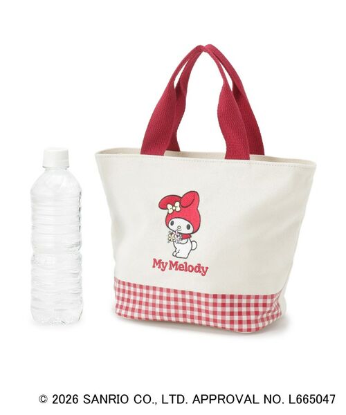 grove / グローブ トートバッグ | 【マイメロディ＆クロミ】ギンガムミニトート | 詳細5