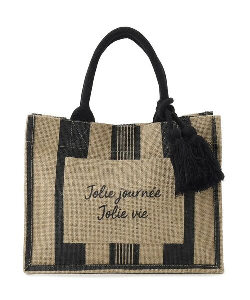 grove / グローブ トートバッグ | アソートジュートタッセルトート | 詳細10