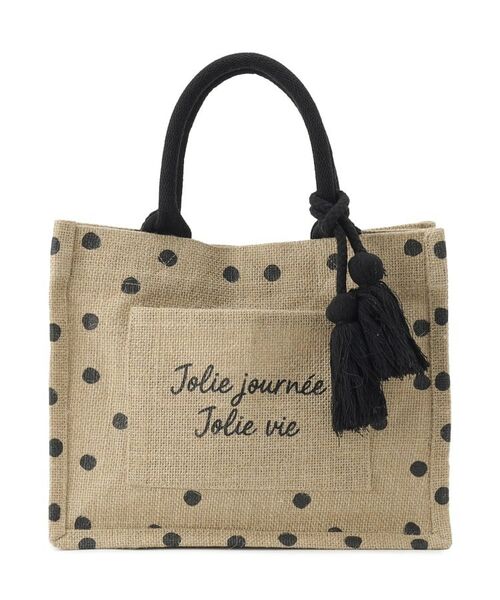 grove / グローブ トートバッグ | アソートジュートタッセルトート | 詳細13