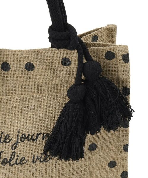 grove / グローブ トートバッグ | アソートジュートタッセルトート | 詳細24