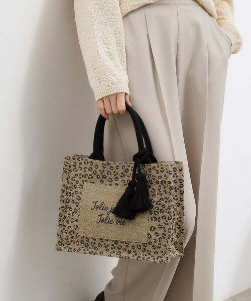 grove / グローブ トートバッグ | アソートジュートタッセルトート | 詳細7