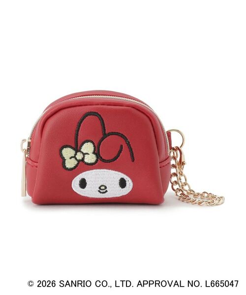 grove / グローブ ポーチ | 【マイメロディ＆クロミ】フェイスチャームポーチ | 詳細1