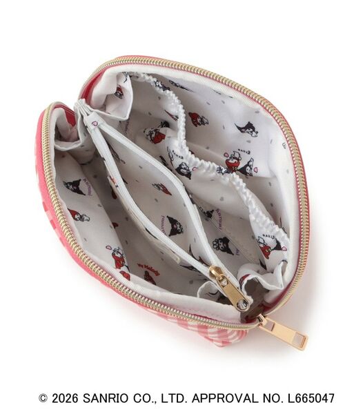 grove / グローブ ポーチ | 【マイメロディ＆クロミ】ギンガムシェルポーチ | 詳細4